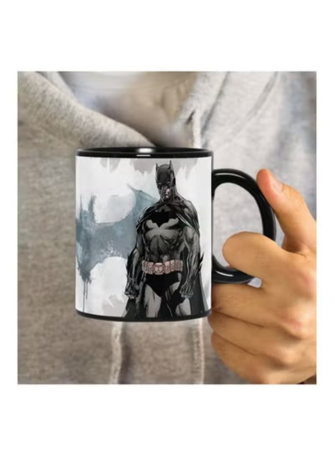 إم إي سي كوب باتمان عالي الجودة بتصميم مطبوع بالكامل أسود 11 أونصة - Image 4